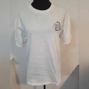 Kooples organic cotton Tshirt with embroidered breast patch Sz M
